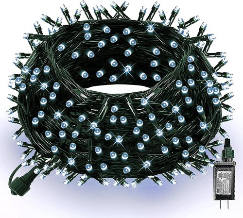 Dazzle Bright 66FT 200 LED Christmas Lights - Waterproof String Lights with 8 Modes | Indoor & Outdoor Decor