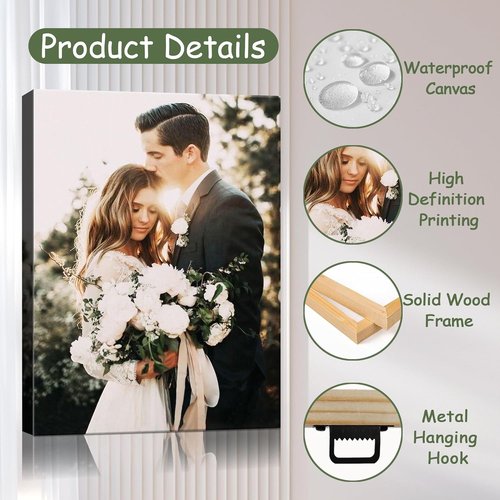 Custom Canvas Prints - Personalized Framed Wall Art for Family & Pets | 6x8in