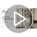 3-Tier Over-the-Toilet Storage Shelf, Rustic Bathroom Organizer Rack