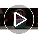 Mermaid Snow Globe Musical Box with Color-Changing LED Lights