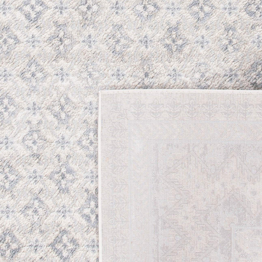 SAFAVIEH Brentwood Collection Runner Rug - 2' x 14', Ivory & Grey, Traditional Oriental Distressed Design, Non-Shedding & Easy Care, Ideal for High Traffic Areas in Living Room, Bedroom (BNT899B)