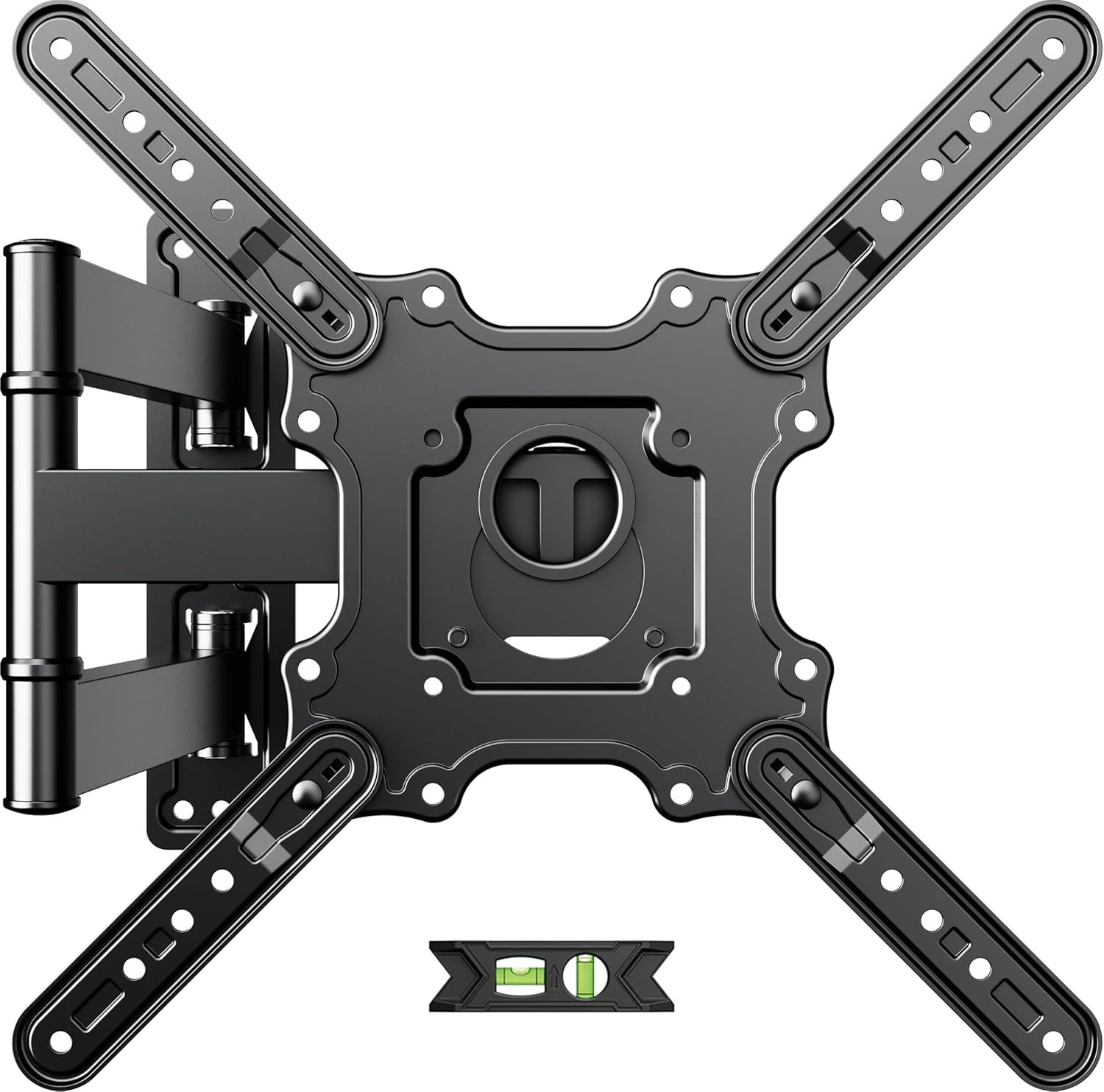 USX Mount Full Motion TV Wall Mount - Swivel & Tilt for 26-60 Inch TVs, Max VESA 400x400mm, 77 lbs Capacity