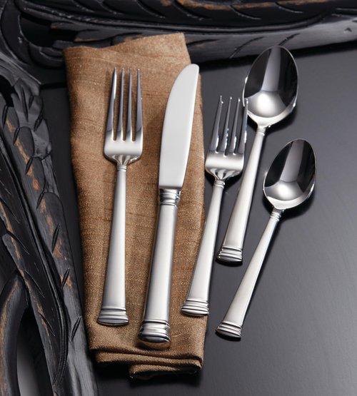 Lenox Eternal 5-Piece Stainless Flatware Placesetting - , Silver
