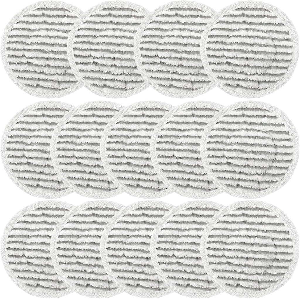 Skiennix Steam Mop Pads - 14 Pack Replacement for Shark S7001/S8201/S7201 | All-in-One Scrubbing Solution