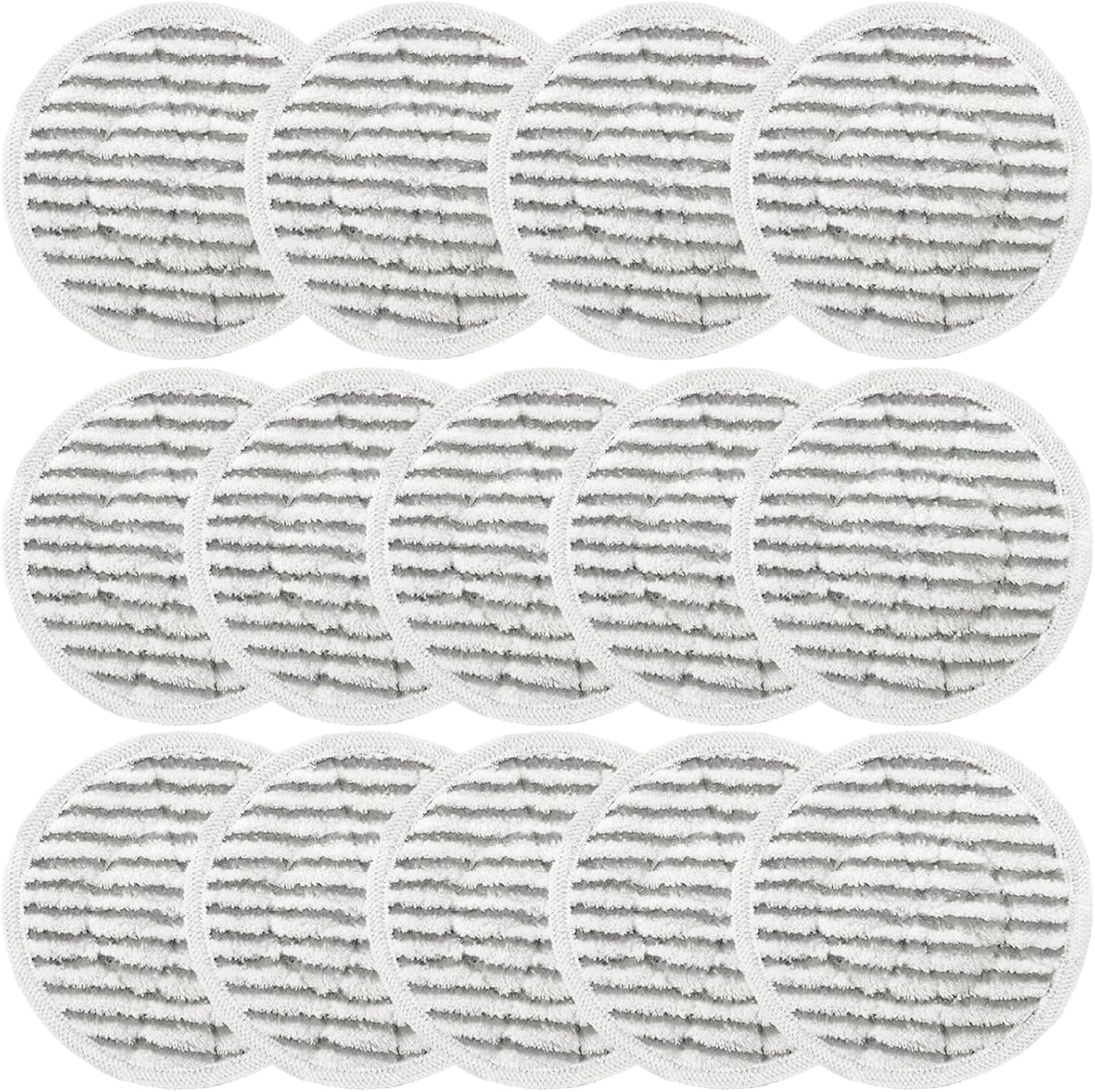 Skiennix Steam Mop Pads - 14 Pack Replacement for Shark S7001/S8201/S7201 | All-in-One Scrubbing Solution