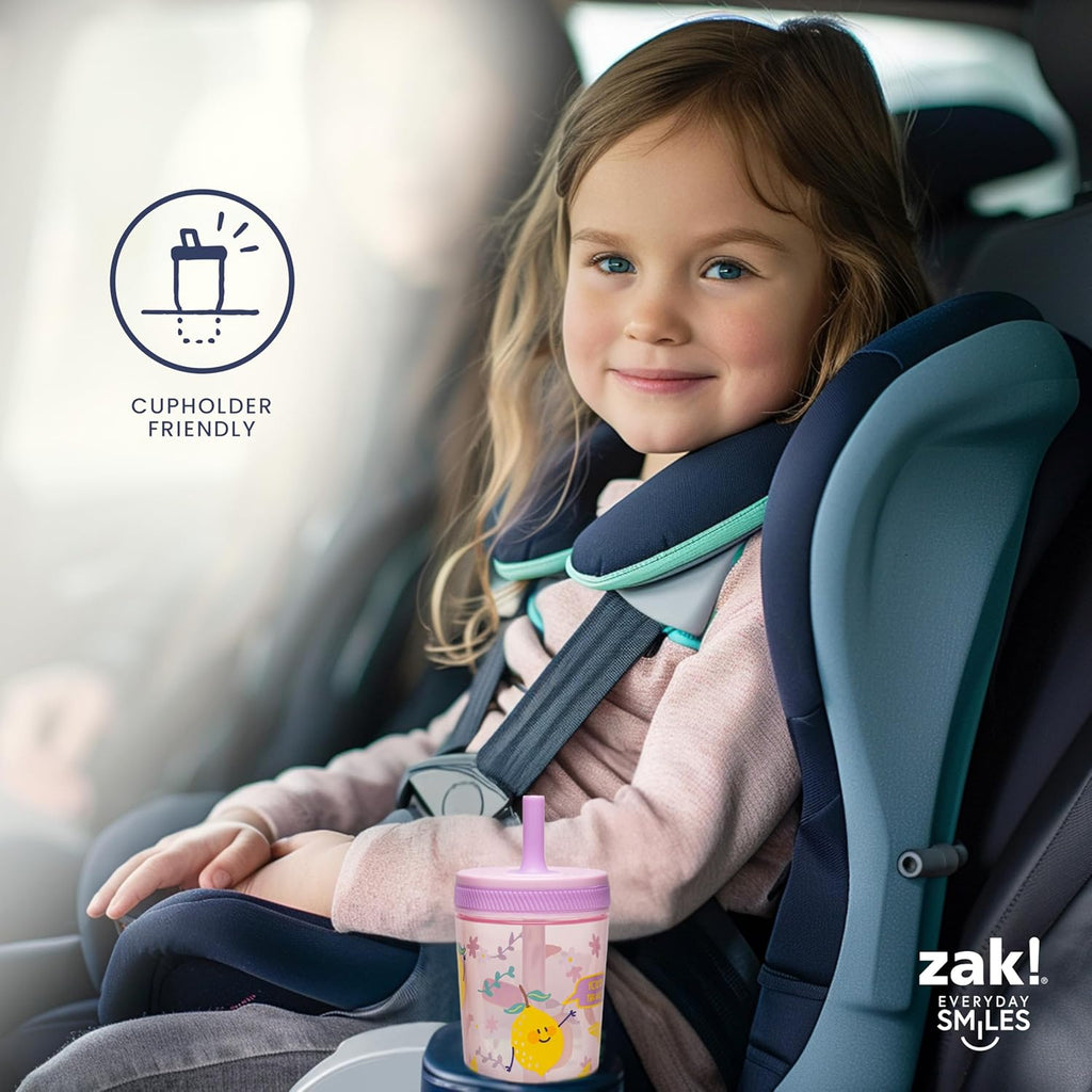 Zak Designs Bluey Kelso Toddler Cups - 15oz Leak-Proof Sippy Cups, 2-Pack for Travel & Home