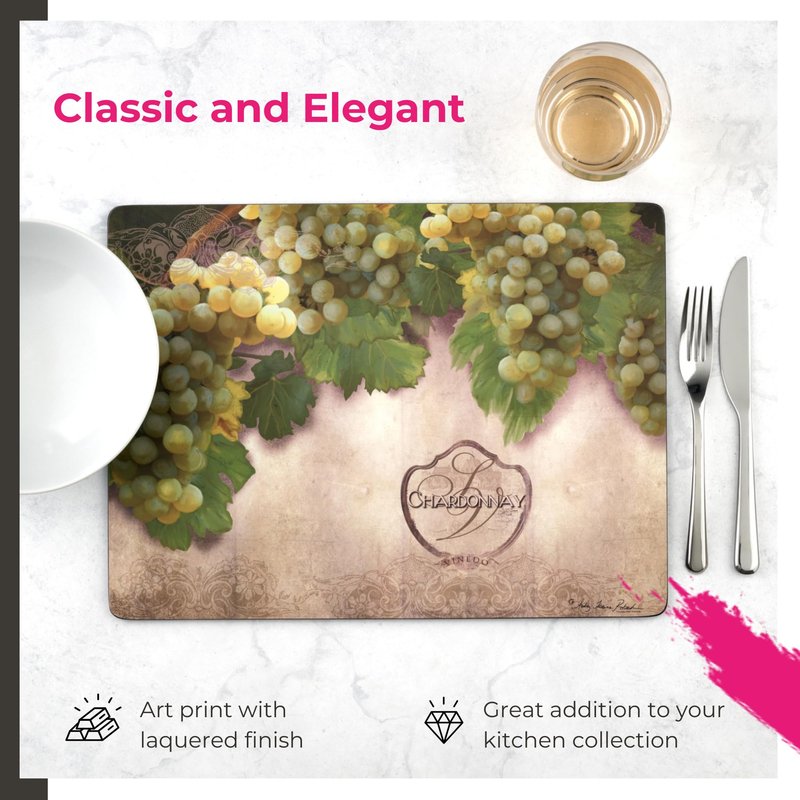Pimpernel Tuscan Vineyard Set of 4 Placemats