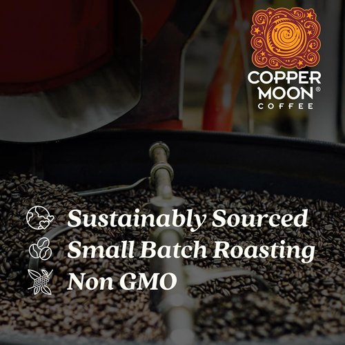 Copper Moon Coffee Pods - Medium Roast Costa Rican Blend for Keurig K-Cup Brewers | 80 Count
