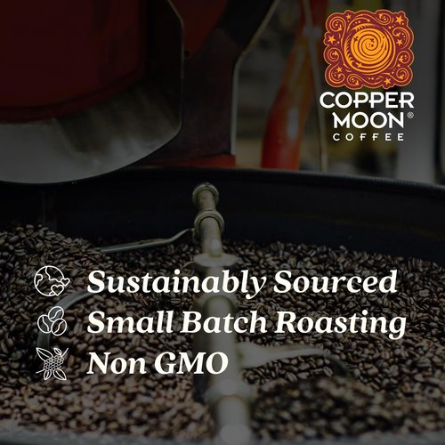 Copper Moon Light Roast Whole Bean Coffee, Guatemalan Blend, 5 Lb