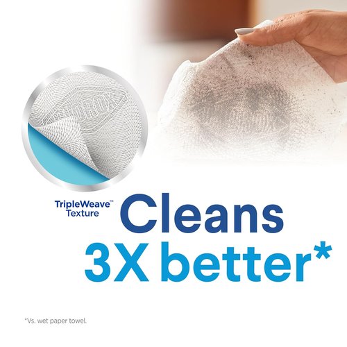 Clorox Disinfecting Wipes - Fresh Lemon Scent | 525 Count for Effective Cleaning