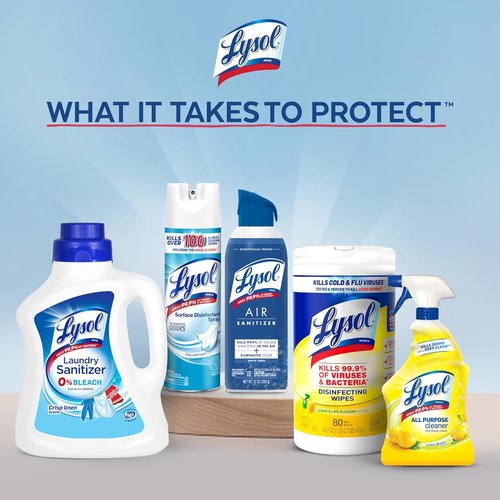 Lysol Pro Kitchen Spray Cleaner - Antibacterial All-Purpose Degreaser | Citrus Scent, 22oz