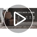 Waterproof Velvet Recliner Cover - Non-Slip Large Size 28"
