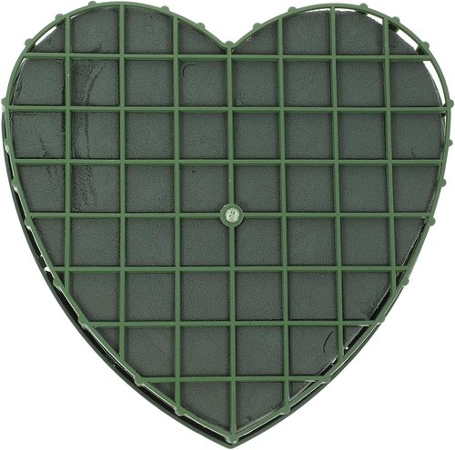 Lurrose Heart Shaped Floral Foam - Ideal for Fresh Flower Arrangements & Wedding Decor