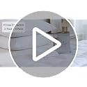 Waterproof Body Pillow Protector 2-Pack, 21" x 55" Zippered Encasement