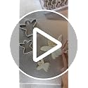 Restaurantware Angel Cookie Cutter Set with Comfort Grip - 3 Pcs, 2.5/3.5/5.5 in, Angel Variation