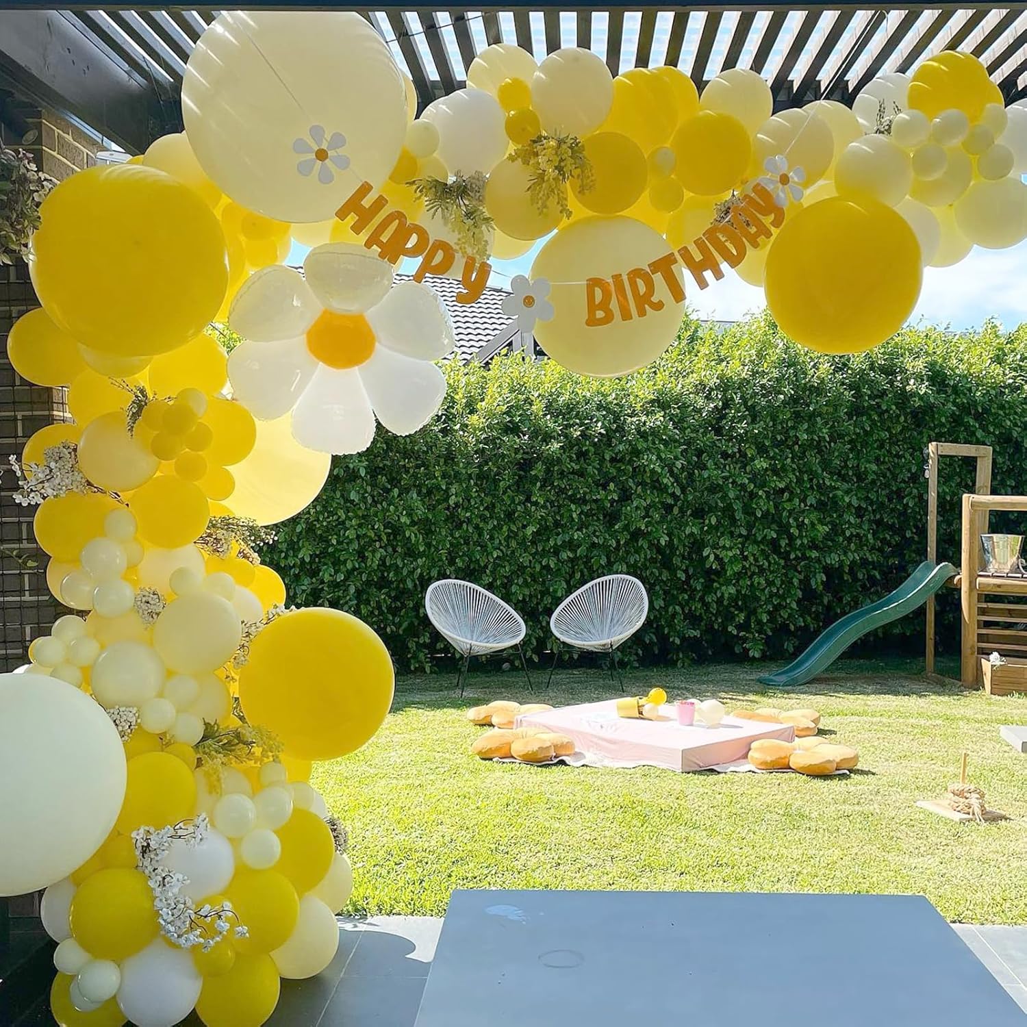 Pastel Yellow Balloons - 12-Inch Light Yellow Latex Balloons | 50-Pack for Gender Reveal & Baby Shower Decorations