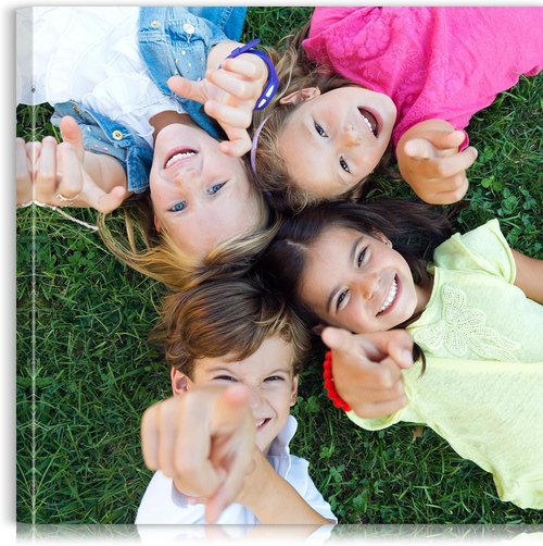 Custom Canvas Prints - Personalized Photo Wall Art for Weddings, Family, and Pets | 12x12 Wrapped Frame