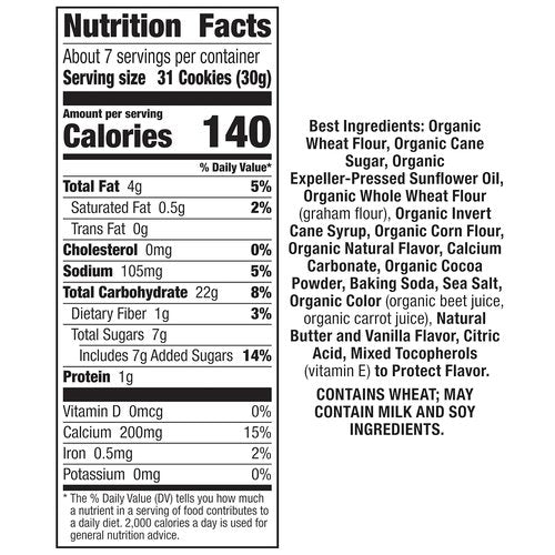 Annie's Organic Bunny Grahams Snacks - Neapolitan Flavor, 7.5 Oz | Delicious & Wholesome Treats