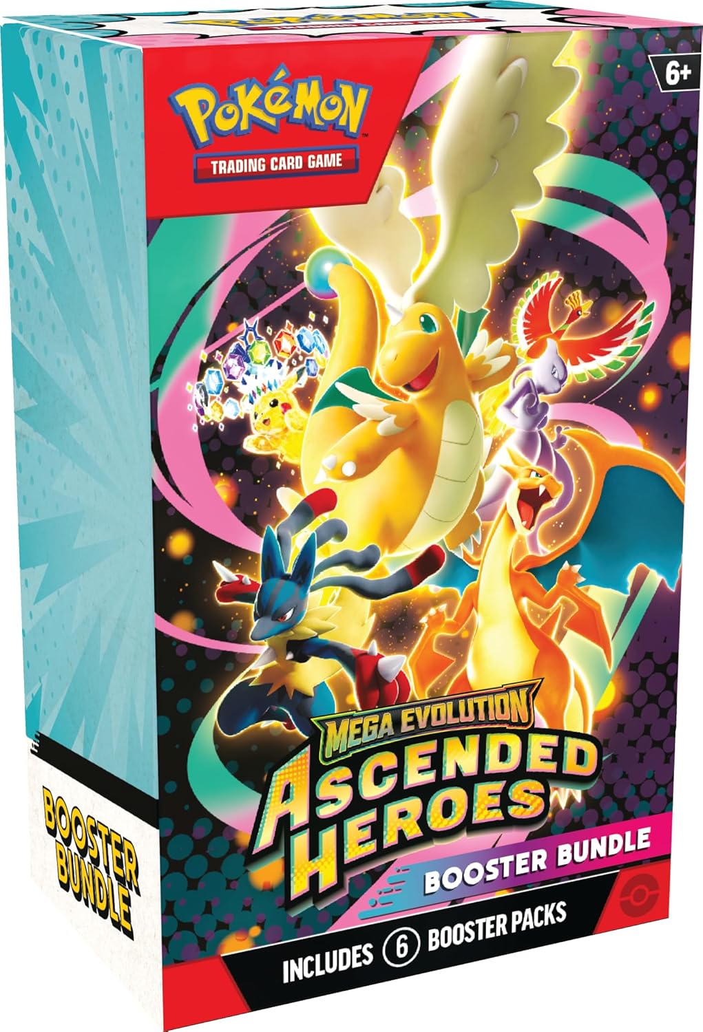 Pokémon TCG Mega Evolution - Ascended Heroes Booster Bundle | Collectible Card Game Set