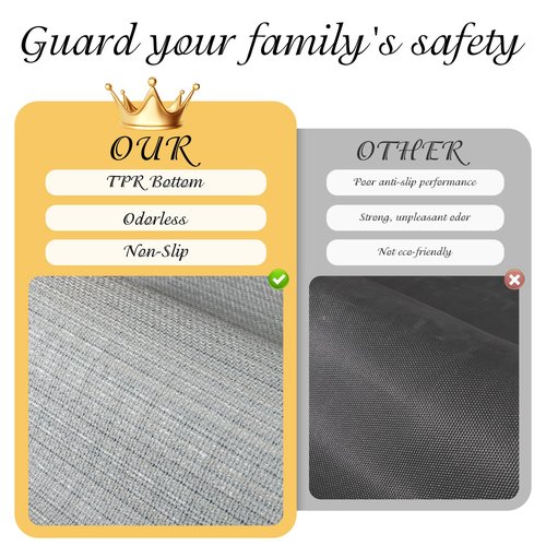 CYMAY Kitchen Mats Set 2PCS-Non Slip Runners for Kitchen Floor-Highly Absorbent Runner Rug Resist Stain Carpet for Hallways Entryway Laundry Room Kitchen（Navy Blue 24"x71"+24"x36"）