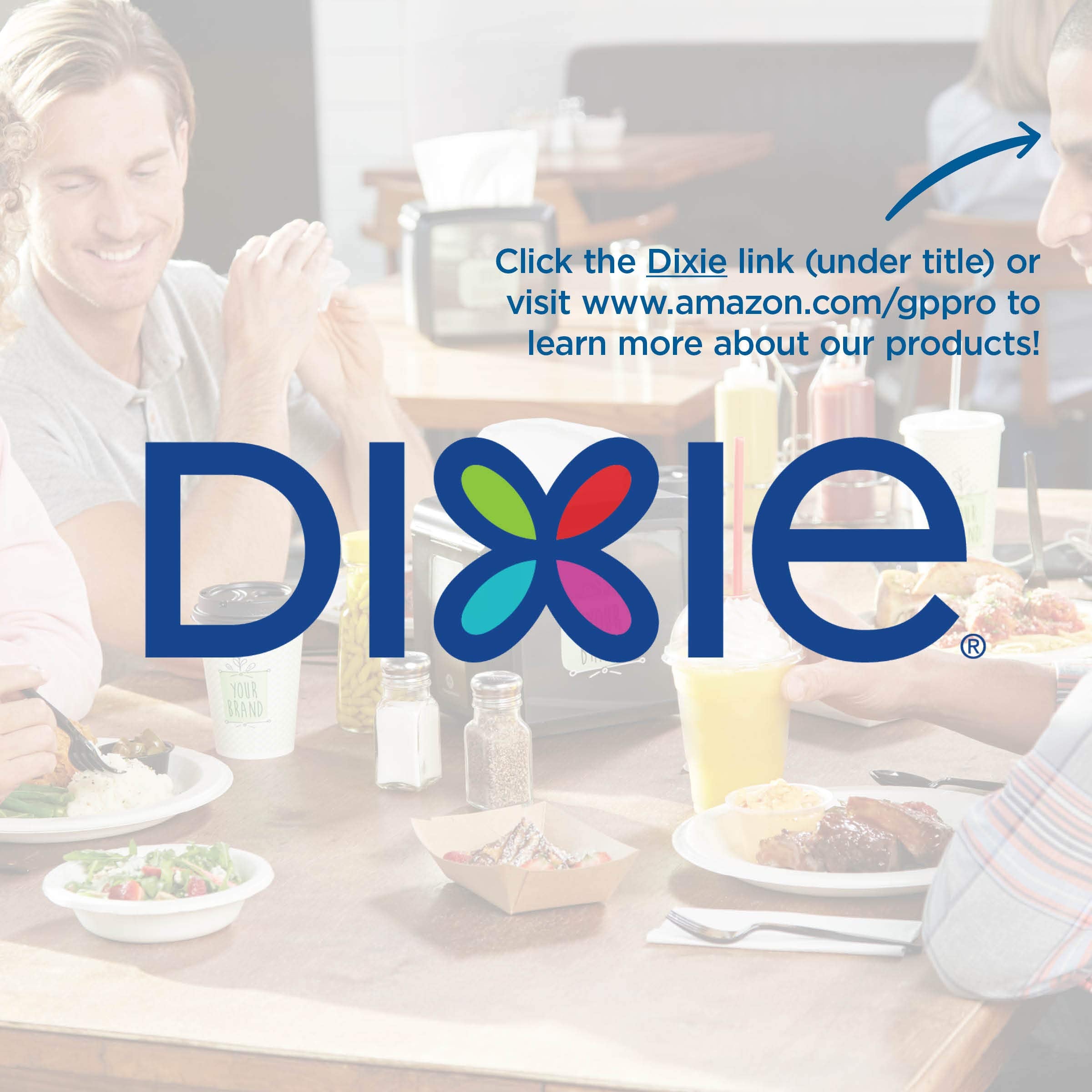 Dixie Individually Wrapped 5.88" Medium-Weight Polystyrene Teaspoon by GP PRO (Georgia-Pacific); White; TM23C7; (Case of 1,000)