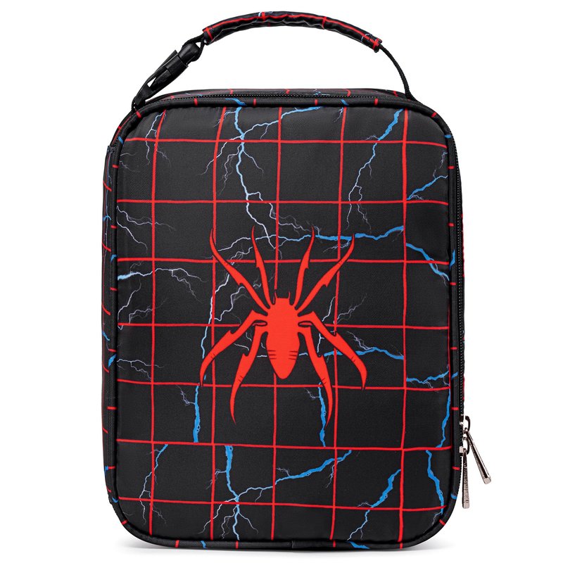 FunnyGifts Kids Boys Lunch Box Insulated Lunch Bag for 3 4 5 6 7 8 9 10 11 12 Kids For Back to School Reusable Freezable Small Cooler Bag Snack Bag for Elementary Kindergarten Primary School