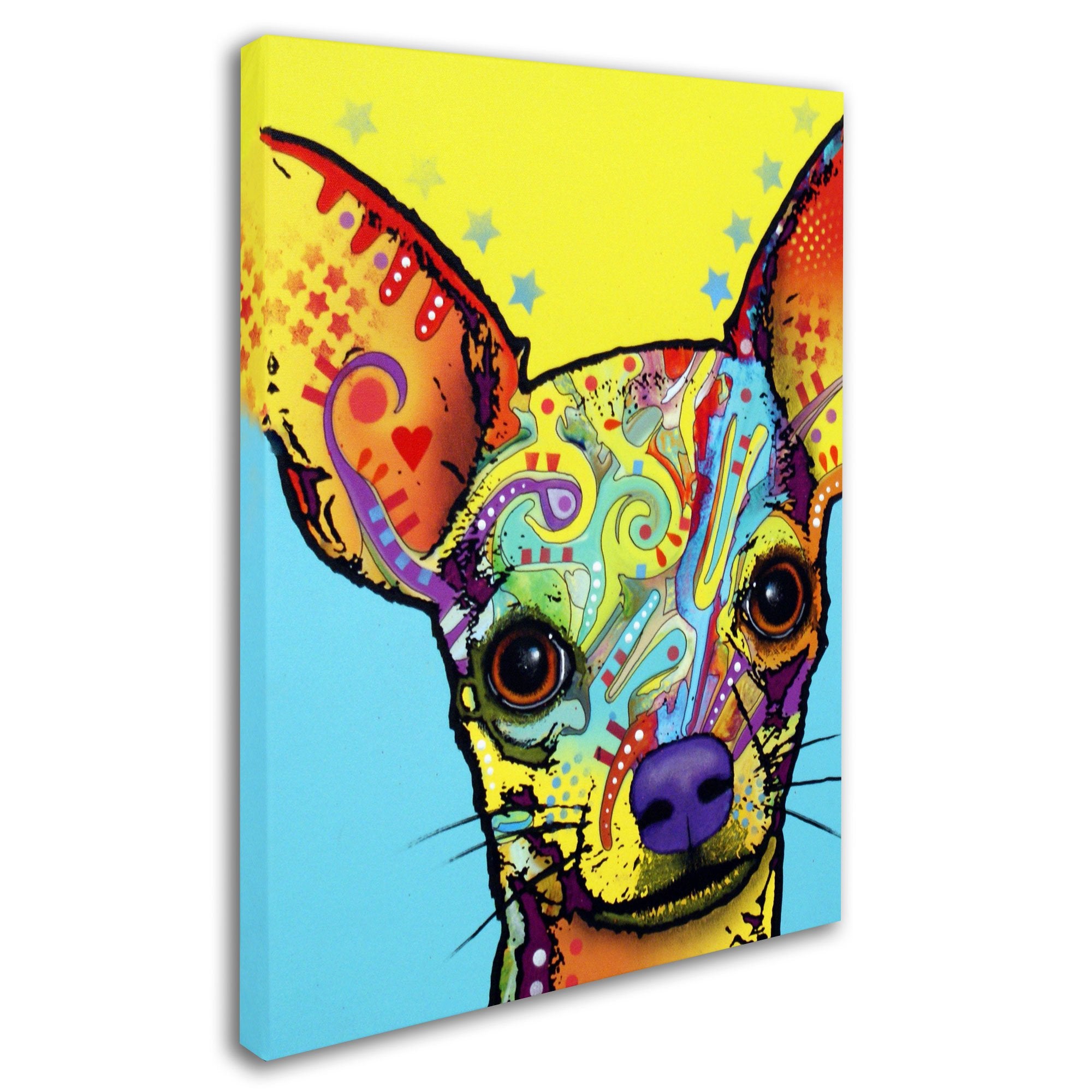 Trademark Fine Art Chihuahua Artwork by Dean Russo, 26 by 32-Inch