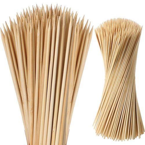 Suclain 700 Pcs 30" Long 5mm Thick Marshmallow Roasting Sticks, Smores Sticks Bamboo Skewers BBQ Kabob Grilling Barbecue Roasting Camping for Outdoor Fire Pits Campfires