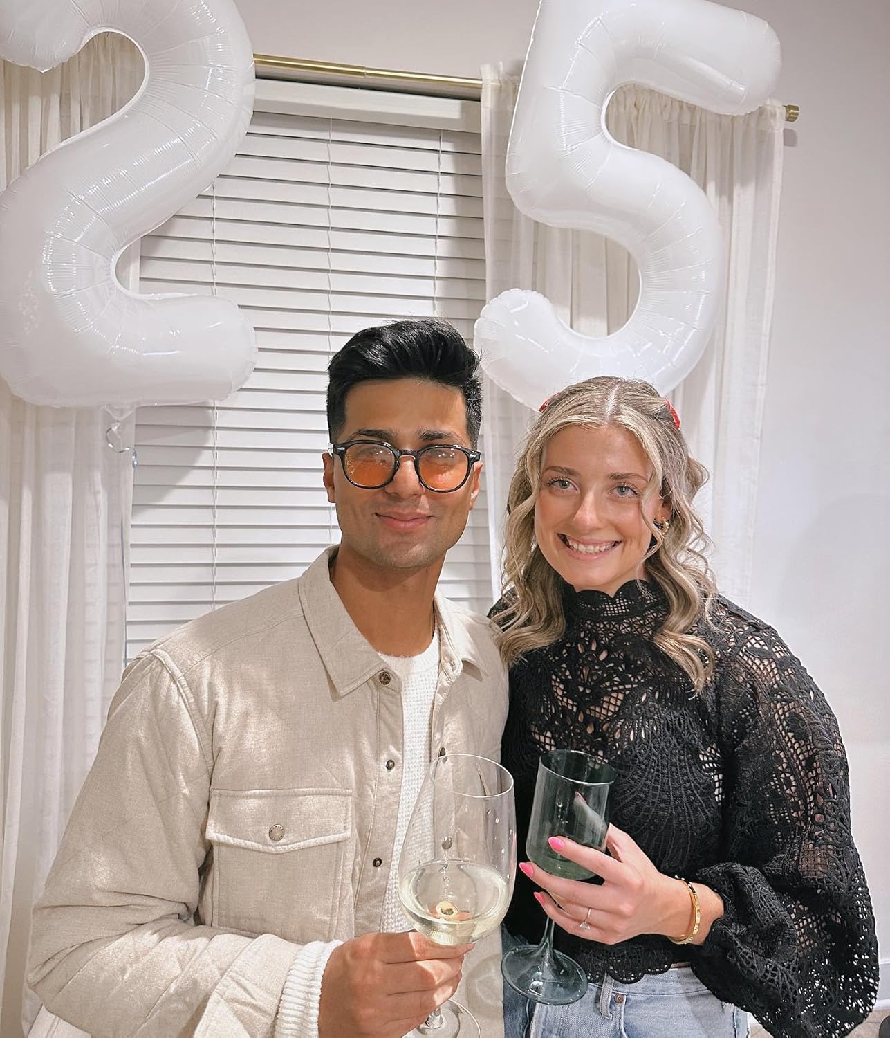 Number 19 Balloon by [Brand Name] - 40-Inch White 19th Birthday Decoration for Boys & Girls