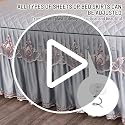 A-12 Pcs Bedskirt Pins Upholstery Holders for Slipcovers & Bed Skirts