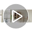 Arched Bathroom Wall Cabinet with Glass Doors and Adjustable Shelves
