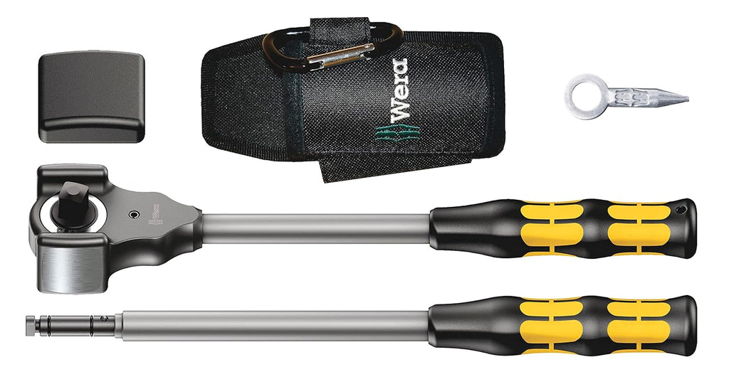 WERA 8002 C Koloss Tool Set - All-Inclusive 5-Piece 1/2" Drive for Ultimate Versatility