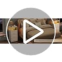 3-Drawer LED Nightstand with Charging Station, Bedside Table with USB Ports