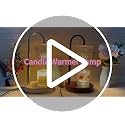 Candle Warmer Lamp with Timer & Adjustable Height for Home Fragrance