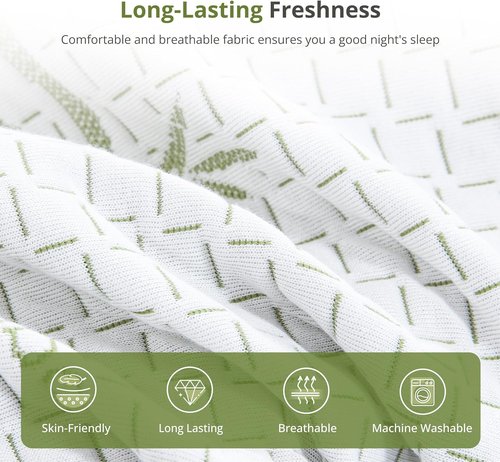 EGOHOME 5-Inch Twin Mattress - Cooling Green Tea Gel Memory Foam for Pressure Relief | CertiPUR-US Certified
