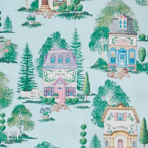 Lenox Spice Village Placemats - Set of 4, Blue, 13" W x 19" L | Stylish Table Decor