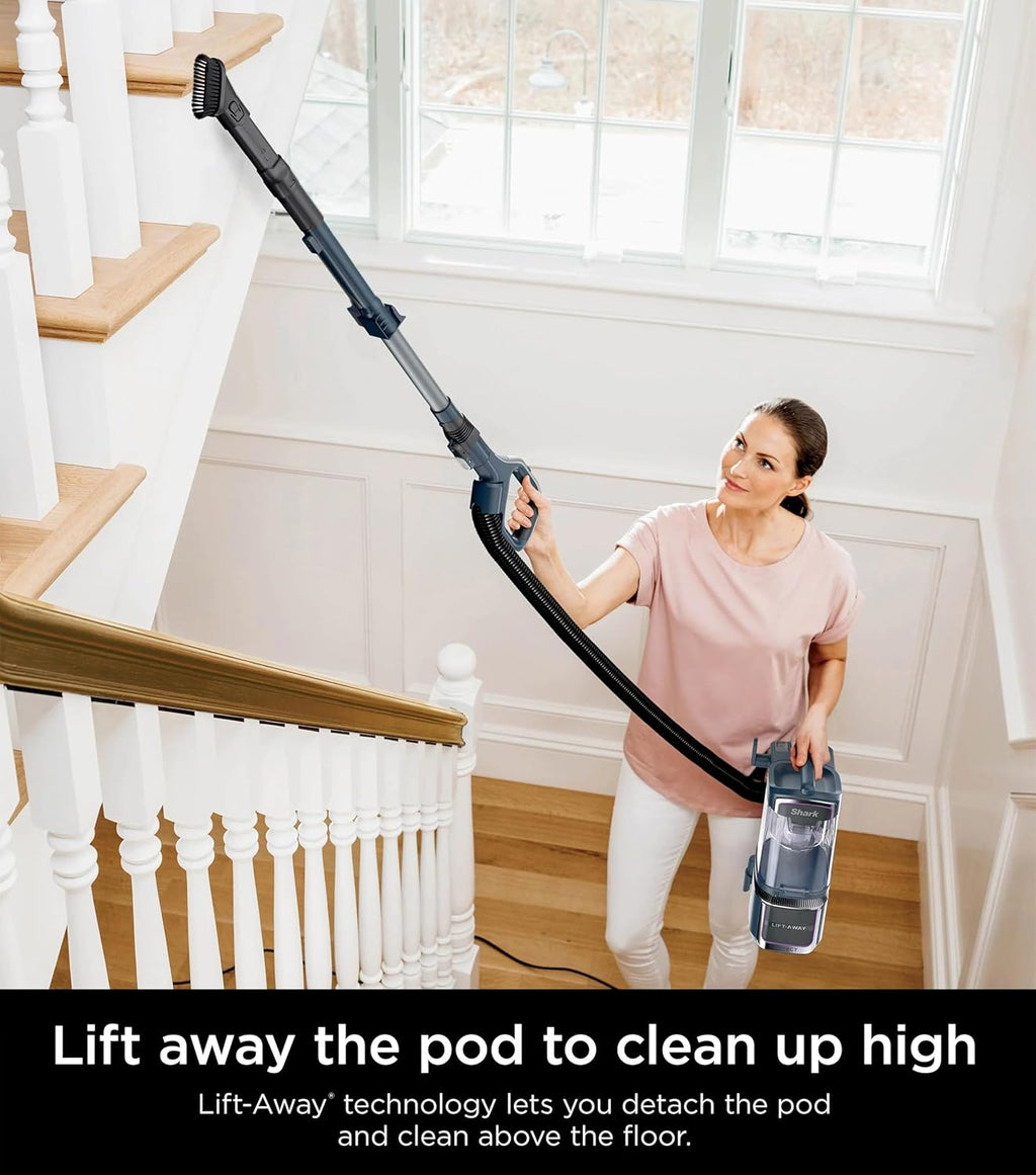 Shark Detect Performance Lift-Away Vacuum - DuoClean, Odor Neutralizer, LED Headlights | 3 Tools Included