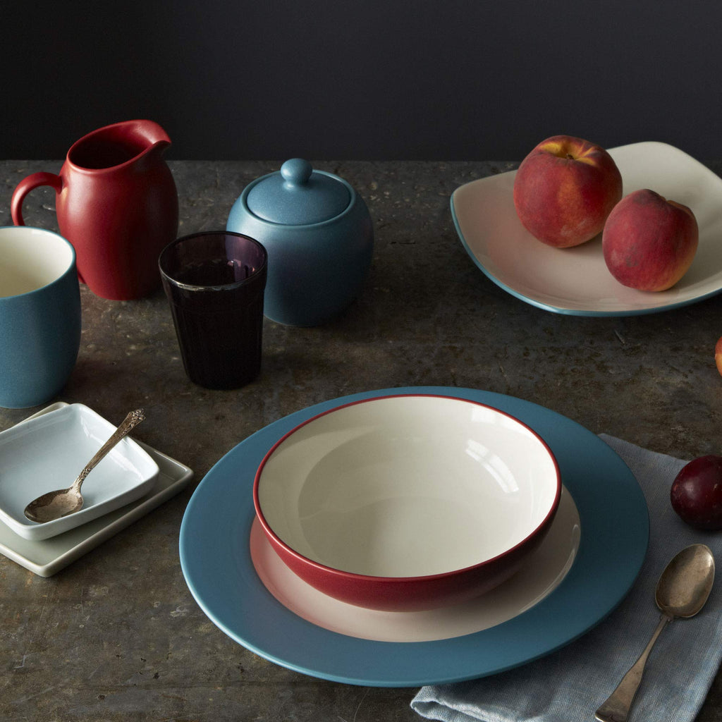 Noritake Colorwave Oval Platter, 16-Inch, Turquoise Blue