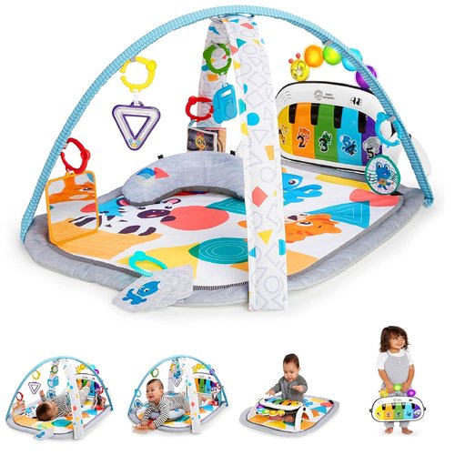 Baby Einstein Sea Dreams Soother - 4-in-1 Kickin' Tunes Music & Language Play Gym for Infants