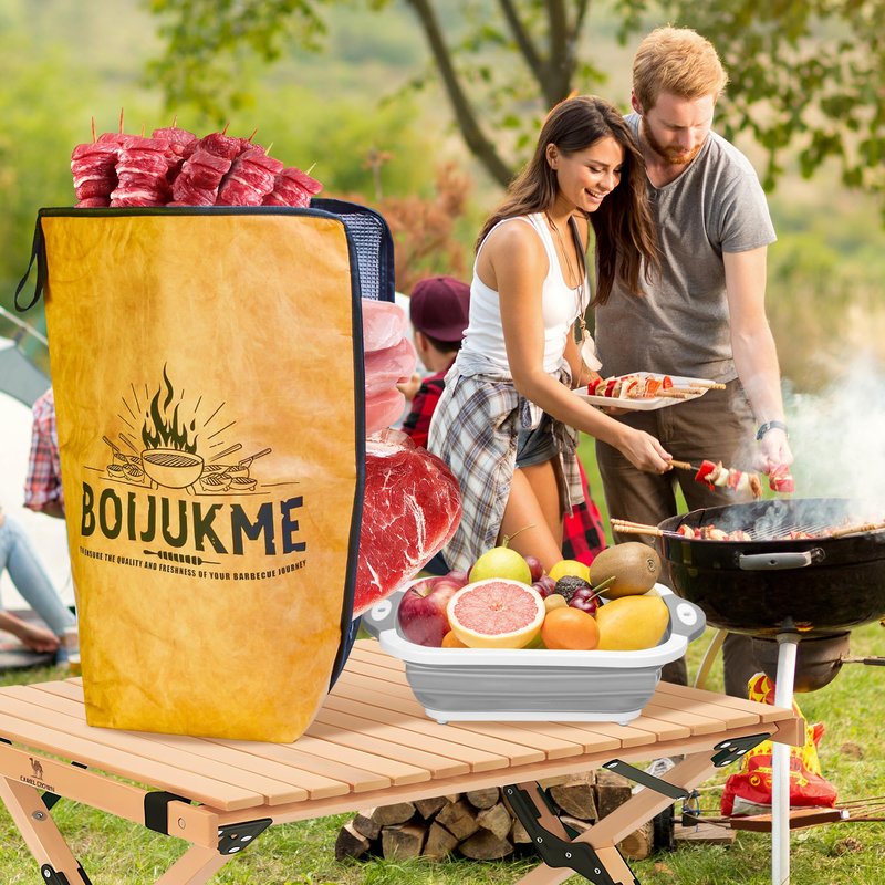BBQ Blanket for Resting Meat,Insulated Meat Resting Bag for Smoking Meat Accessories,3 in 1bbq prep tub ，Rest Ez BBQ Blanket,Reusable Meat Resting Bag