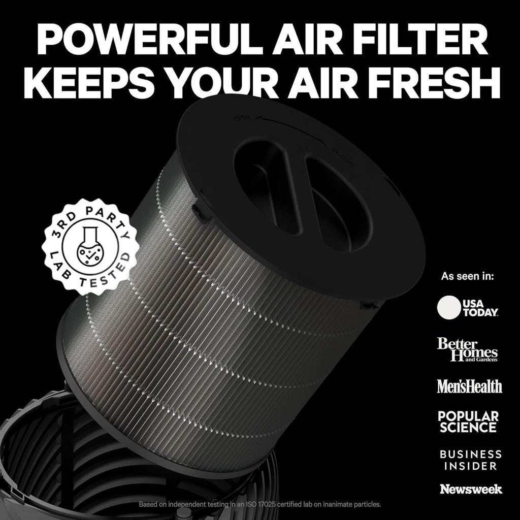 PuroAir 130 HEPA Replacement Filter - Official CarbonTech Filter for 99.9% Pollen, Dust & Odors