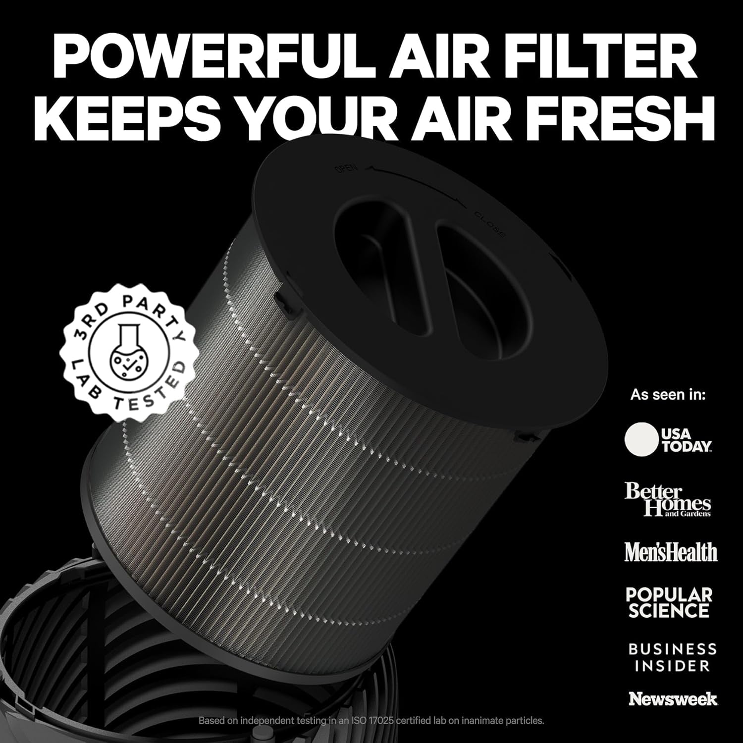 PuroAir 130 HEPA Replacement Filter - Official CarbonTech Filter for 99.9% Pollen, Dust & Odors