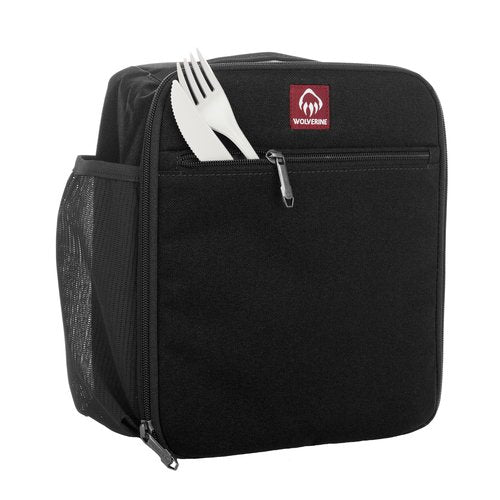 WOLVERINE Insulated Lunch Box - Black Large
