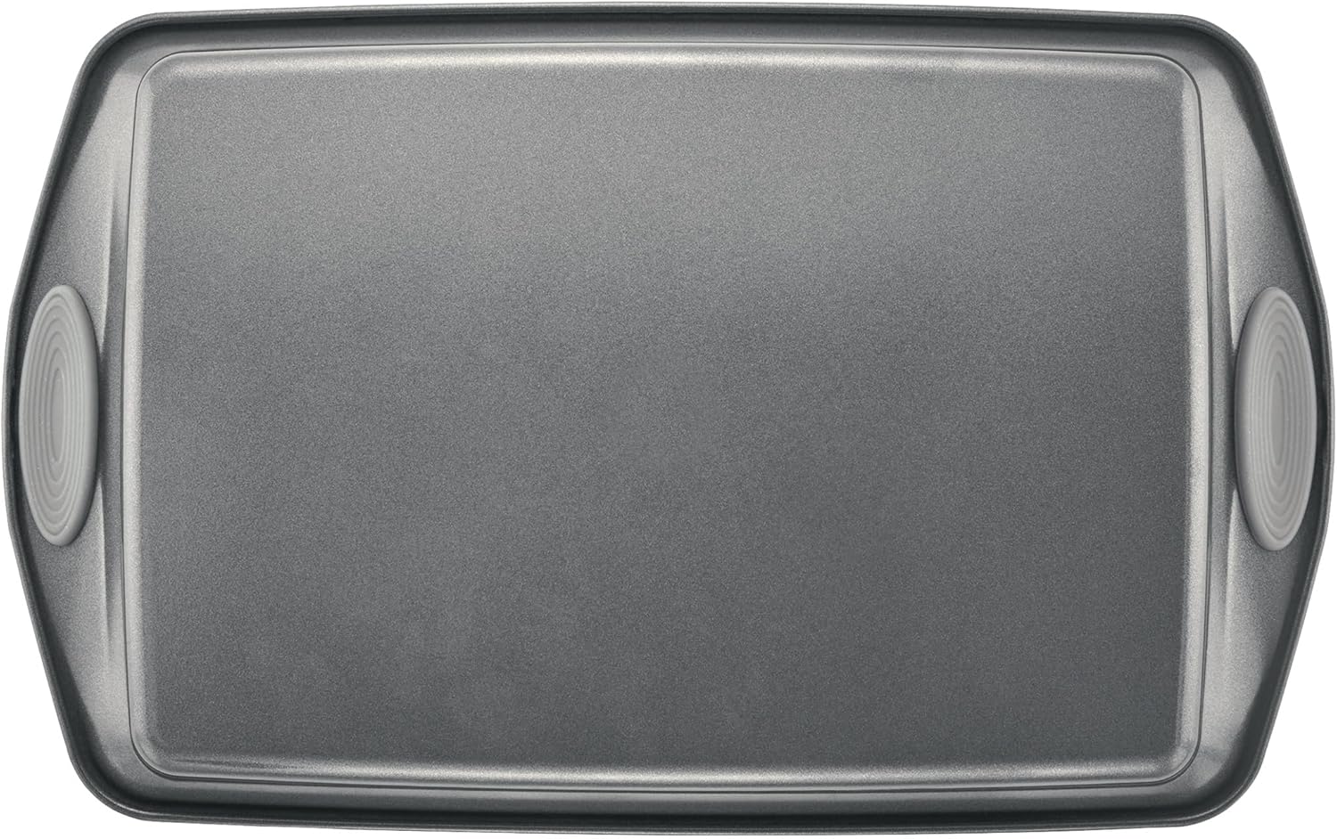 Rachael Ray Nonstick Bakeware Set - 3-Piece Cookie Sheets with Grips in Gray & Sea Salt Gray
