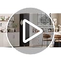 IRONCK Black Narrow Kitchen Pantry Cabinet 72" Slim Tall Storage Closet