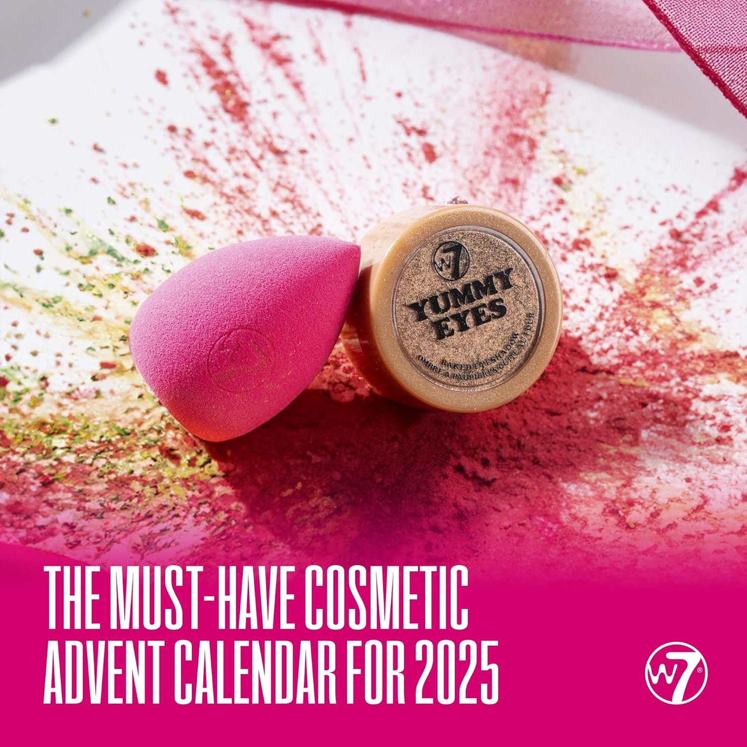 W7 Beauty Blast Makeup Advent Calendar 2025 | 24 Days of Cruelty-Free Surprises in Festive Box