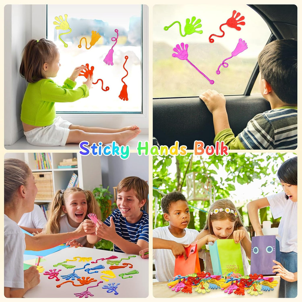 PICcircuit Sticky Hands - 30 PCS Stretchy Party Favors for Kids | Classroom Prizes & Birthday Gifts