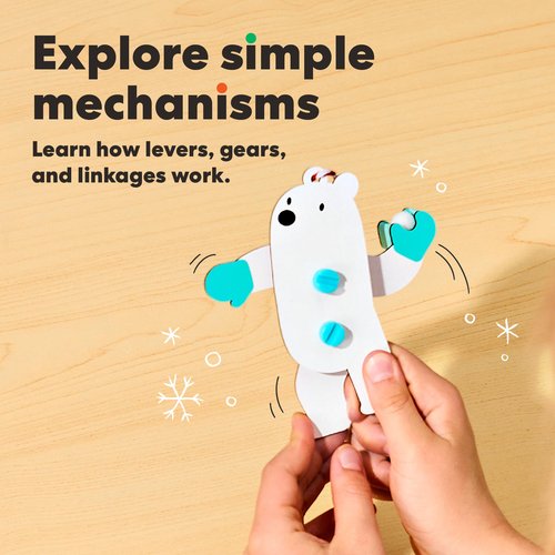 KiwiCo 12 Day Advent Ornaments | Build Your Own Christmas Tree Ornaments | Crackling Fireplace, Spinning Tree, Ringing Bells and More | 2025 Advent Ornaments Gifts for Ages 5+