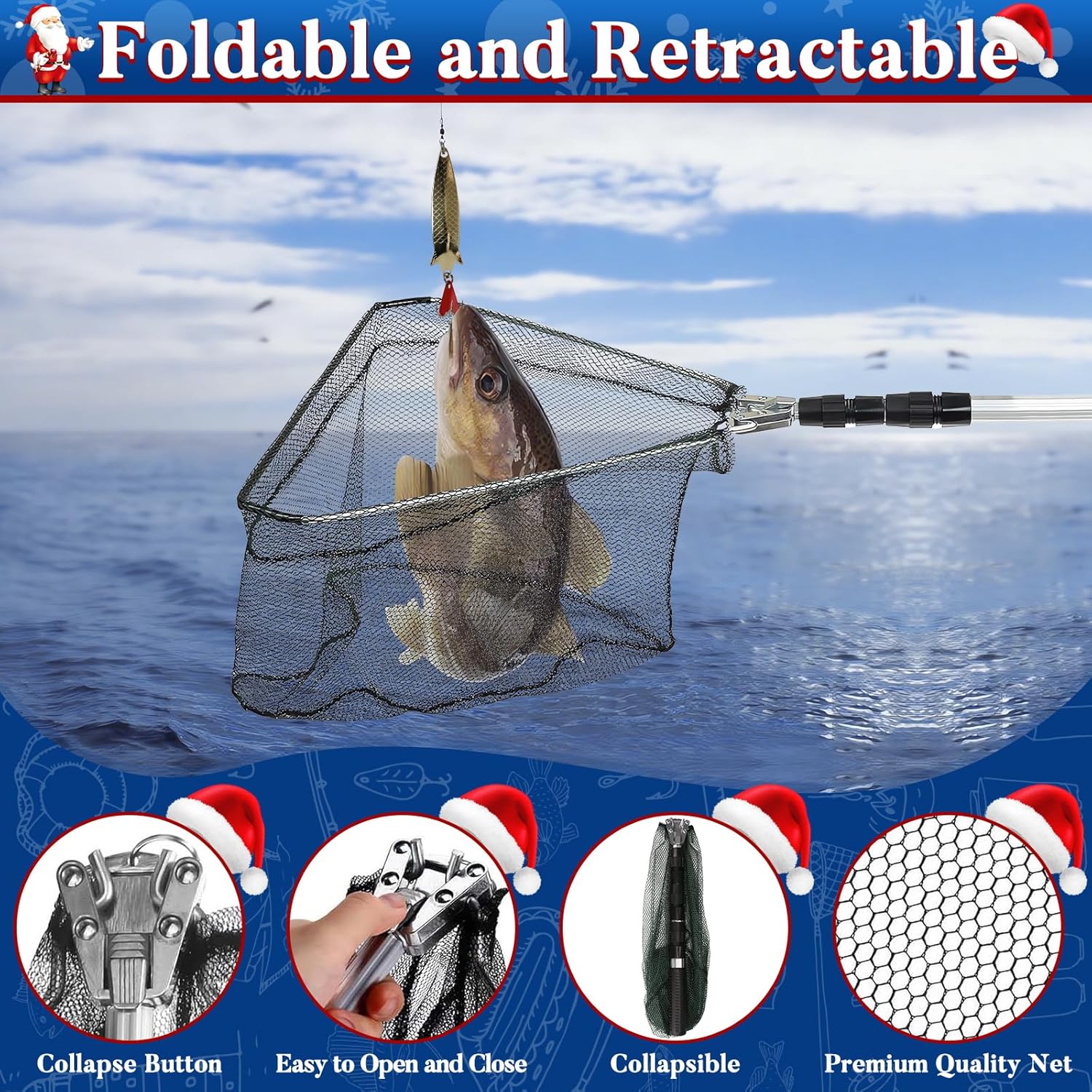Skiennix Fishing Advent Calendar - 24 Days of Essential Fishing Tools & Accessories | Perfect Christmas Gift for Men