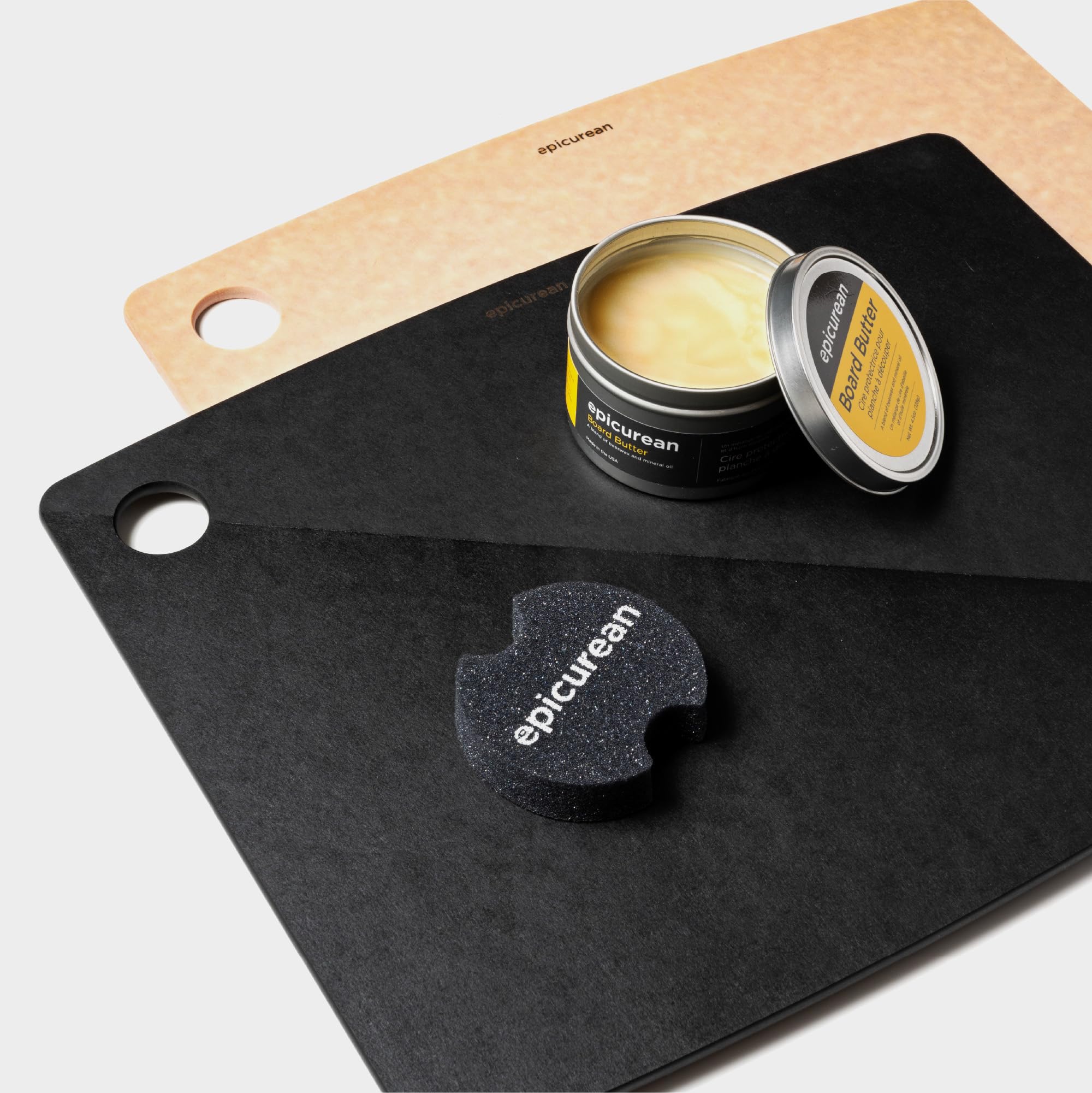 Epicurean EPI-BUTTER Cutlery Board Butter, Silver